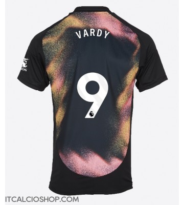 Leicester City Jamie Vardy #9 Seconda Maglia 2024-25 Manica Corta